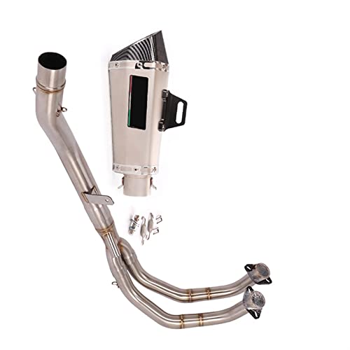 Kit escape 51mm de acero inoxidable ideal para viajes de aventura en moto CB500X y CB500F