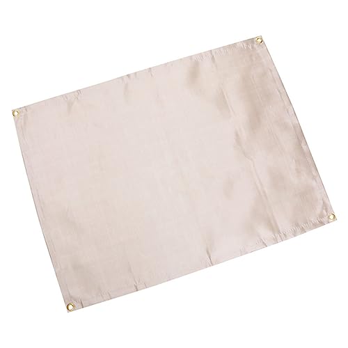 IWOWHERO Fire Resistance Blanket BBQ Mat 80x60cm Heat Glass Fiber Fire Blanket Mat Easy to Carry