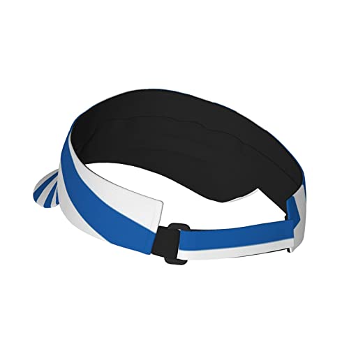 Image of Cute Funny Flag Hat Women Men Adjustable Flag Sport Sun Visor Hat Summer Fashion Sun Cap Beach Flag Hat
