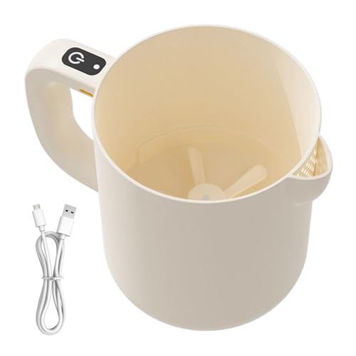 Máquina De Lavadora De Arroz- Herramienta De Mezcladora De Cocción Portátil De 320 G | Arandela De Arroz De Baté De Huevo Eléctrico | Máquina Portátil Recargable 1 L Licuadora | Mezcla De Accesorios D