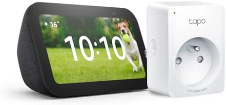 Echo Show 5 (3e génération) | Anthracite + Tapo Matter Prise Conn...