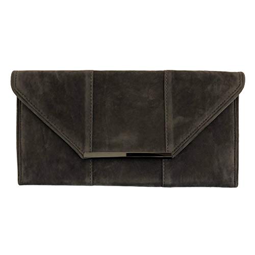 Image of JNB Faux Microsuede Envelope Clutch