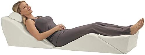 Contour BackMax Foam Bed Wedge Sleep Support System | Sleeping Pillow Wedge and Leg Elevation Pillows | Mattress Wedge for Acid Reflux | Backrest Wedge Pillows for After Surgery (28-inch BackMax Only)