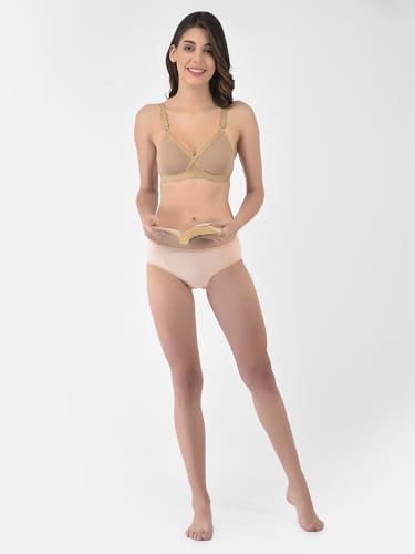 Image of Softline Women's Cotton Rich Wire-Free Non-Padded Balconette Bra Combo | Seamless, Breathable & Soft Fabric | Full Coverage & Everyday Comfort (Pack of 2)