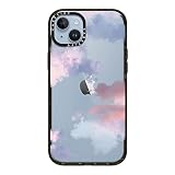 CASETiFY インパクト iPhone 14 Plus ケース [MIL規格準拠 (4x MIL-STD-810G)/2.5mからの落下試験をクリア] - Clouds - グロッシー ブラック