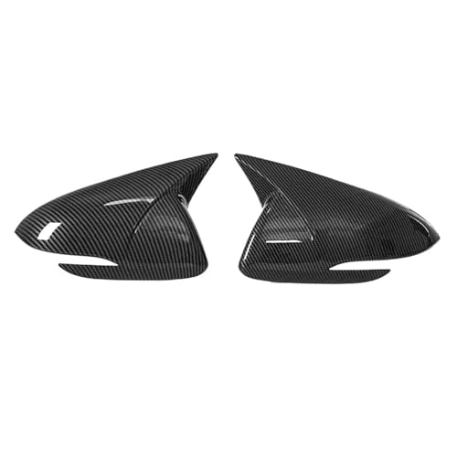 Couvercle de boîtier de rétroviseur de voiture style carbone pour intérieur Hyundai Elantra