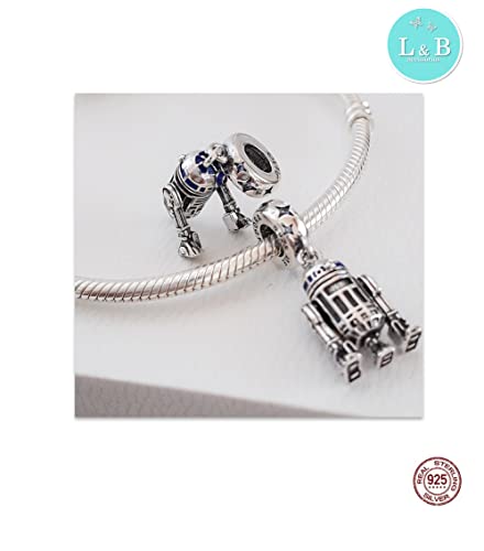 Berloque STAR WARS - RD-D2 em Prata 925