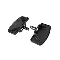 Pédale De Planches De Pied En Alliage D'aluminium Noir De