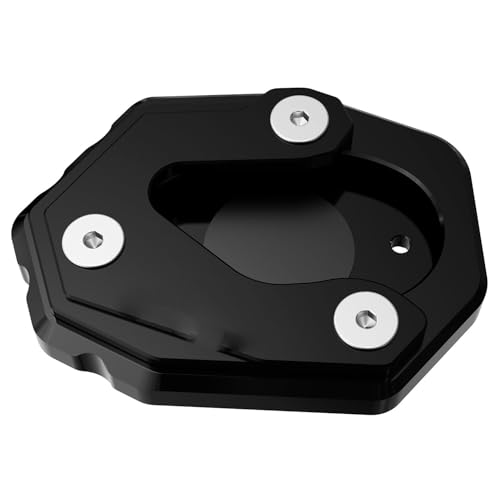 Extension béquille moto Versys 1100 SE 2025 avec plaque CNC anti-chute