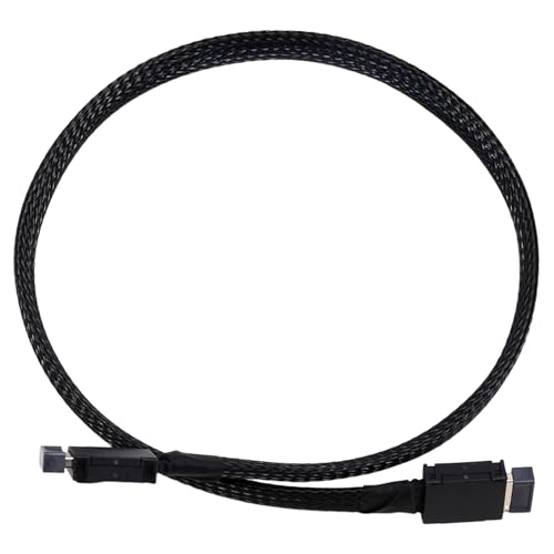 Câble Oculink SFF-8611 PCIE 4.0 X4 SAS4 pour extension GPU SSD - 4