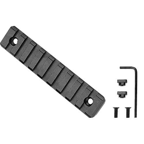 HOUSON Tactical Picatinny Rail, Alluminio Rail Accessori Weaver Base Picatinny 9-Slot