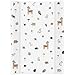 Rotho Babydesign Wickelauflage Keil 50 x 70 cm - wickelauflage - wickeltischauflage - abwaschbar - wickelmatte - wasserdicht - Motiv Waldtiere