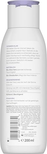 lavera After Sun Lotion - 24 h Feuchtigkeitspflege - beruhigend & kühlend - Sonnenschutz - vegan - Naturkosmetik - 200 ml