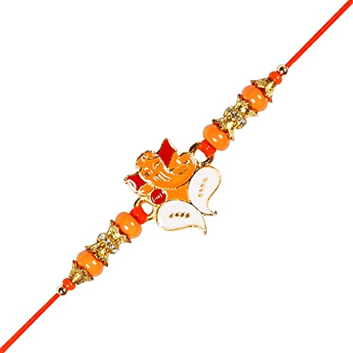Ganesha Rakhi for Brother Kids Rakhi Thread for Raksha Bandhan (Maha Ganpati)