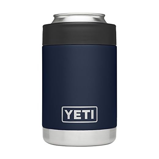 YETI Rambler Vacuum Insulated Stainless Steel Colster, Navy
