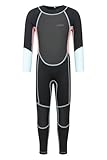 Mountain Warehouse Kinder-Neoprenanzug - 2mm, Schwimmanzug mit LSF 50+, Wetsuit aus Neopren für Jungen und Mädchen - Schwimmen Hellrosa Kinder 116 EU (5-6 Jahre)