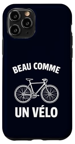 Beau Comme Un Velo �t�����` �T�C�N�����O �t�@�j�[ ���]�� ���[�h�o�C�J�[ �X�}�z�P�[�X iPhone 11 Pro �p