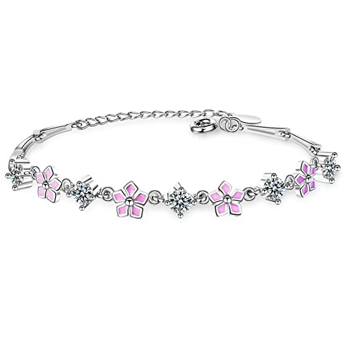 Bracelets romantiques pour couples en argent 925 et bijoux de mariage