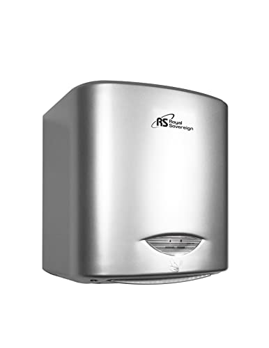 Royal Sovereign Touchless Automatic Hand Dryer, Durable 20 Second Hand Dry Time, 1200 Watt, Silver (RTHD-421S) - Thumbnail 3