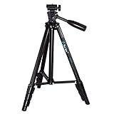 Yusen M6 SLR Tripod Camera Thermometer Thermal Imager SLR Camera Camera Photography Tripod Canon Nikon Sony Portable Camera Stand Mobile Live Hydraulic PTZ Black