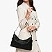 hibear Checkered Shoulder Bag for Women,Classic Black and White Purse Trendy Crossbody Purse Leather Totes Hobo Handbag with Strap