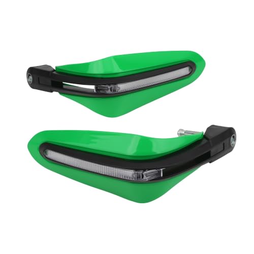 Protège-mains moto avec clignotants LED intégrés pour guidon motocross ATV