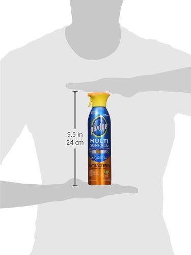 Pledge Multi Surface Antibacterial Cleaner Antibacterial Citrus Scent Aerosol Can 9.7 Oz #TOP2
