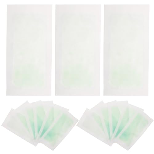 PACKOVE 30pcs Non-woven Fabric Body Wax Strips Hair Removal Waxing Strips for Women for Hair Removal Face Chin and Body