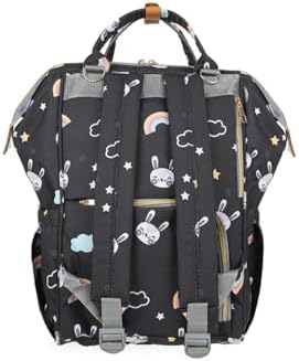 brandbaby (188) Anne Ve Bebek Bakım Çantası siyah - Görsel 3