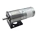 GRASAKY Variable Reduction Gear Geared Dc Motor, 25GA370, 6v High Torque 6 Volt Gear Reduction Box Permanent Magnet Dc Motor with Bracket Geared Electric (Color : 6V+Bracket, Size : 620rpm)