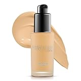 Frankie Rose Cosmetics Matte Perfection Foundation Makeup – Long-Lasting, Hydrating Foundation for Semi-Matte Finish - Foundation Full Coverage for All Skin Types - (Bare) 1.0 US fl oz / 30 ml