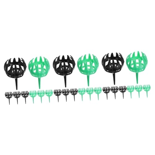 iplusmile 3 Set Scatola Del Fertilizzante Portatile Cesto Di Fertilizzanti Per Piantare Piante Contenitori Per Fertilizzante Scatole Di Fertilizzanti Per Piantare in Plastica 20 Pezzi * 3