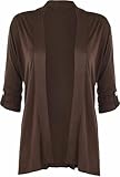 Parfait pour : ce cardigan uni ouvert sur le devant est idéal pour le bureau, le dîner, le déjeuner, les excursions, le shopping, les fêtes et d'autres occasions spéciales. Convient pour tous les jours, la maison, les fêtes, le bureau, le travail, l'école, les rendez-vous, les voyages, les vacances, etc. Parfait pour les occasions décontractées ou formelles, idéal pour les nuits et les jours d'été, cela vous rendra élégante tout au long de l'année.