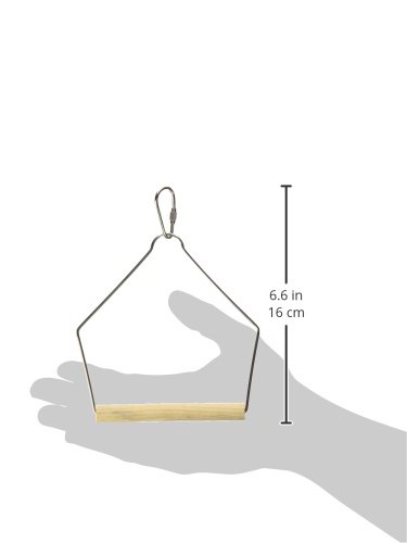 Prevue Pet Products Bpv388 Natural Wood Birdie Basics Birch/Wire Swing, 4 By 5-Inch #TOP2