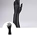 Realistic Male Hand Model for Watch & Ring Displays | Vinyl Prop for Photography and Industrial Glove Testing - Black
