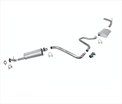 Muffler Exhaust System Replacement Parts for Chevrolet Base Malibu 3.5L 04-06 / Will Not Fit MAXX