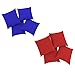 Cornhole Set - 4ftx2ft Regulation Size Outdoor Bean Bag Toss with 8 Bags Included - Yard Games for Adults and Kids by Trademark Games (Blue, Red, Tan)