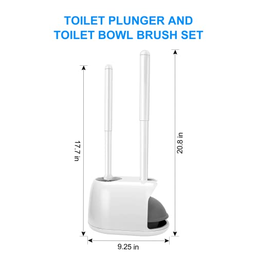 Setsail K060 PLUNGER-SS Toilet Brush And Plunger Set thumb #1