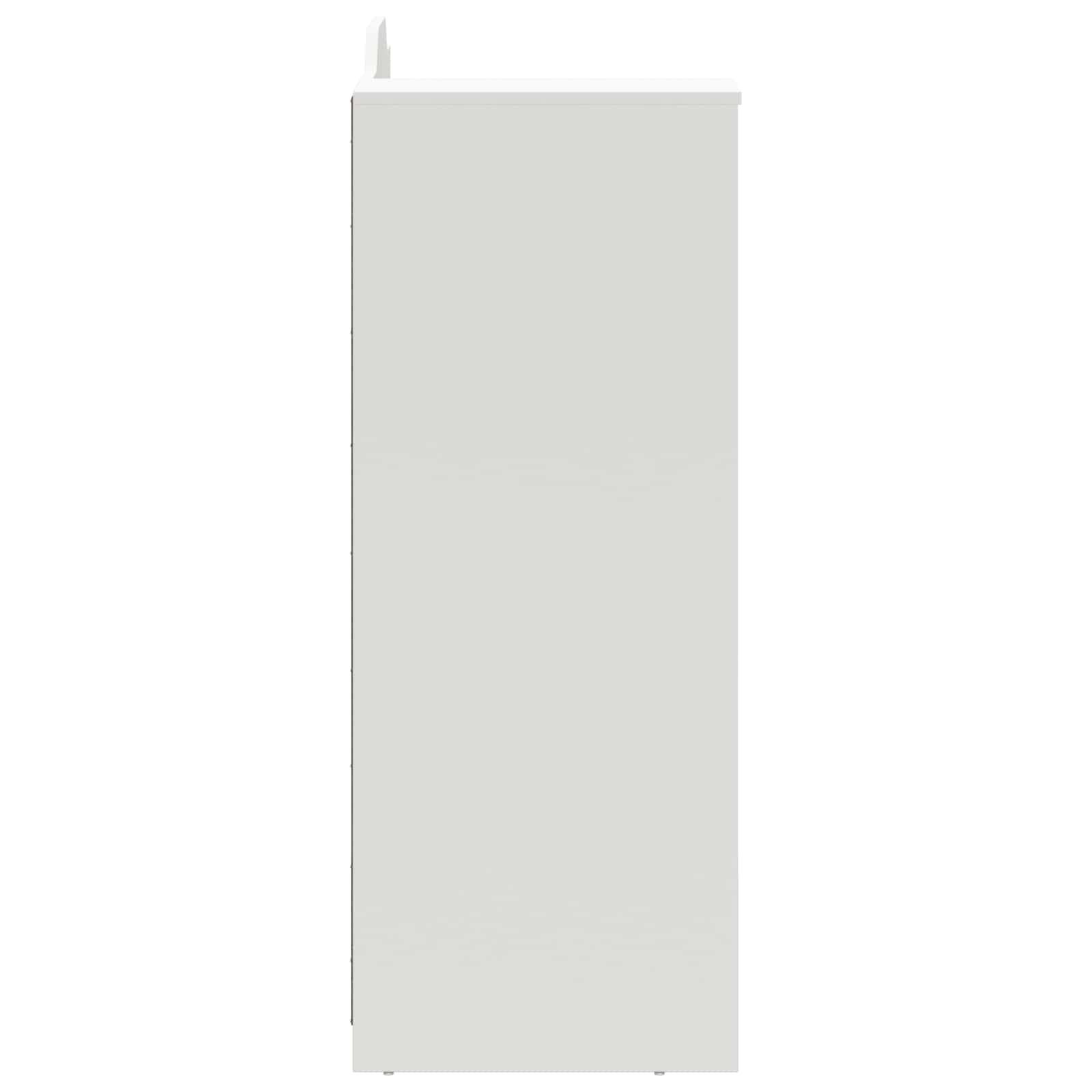 Moderna lavagna da 120 x 45 x 118 cm con ripiano, in legno, stabile e versatile, per casa o studio