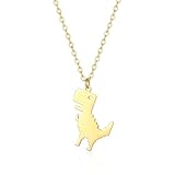 Dinosaurio Animal Fashion Deli e colgante collar joyería regalo para mujeres