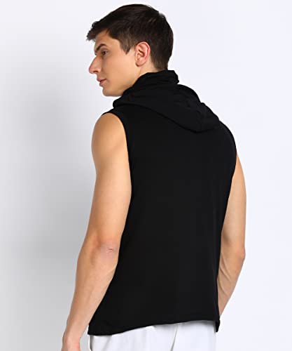Image of Rock Paper Scissors Mens Hoodie Tank Top Gym Hoodie with Mask Workout Vests Super Men Vests Gym Vest