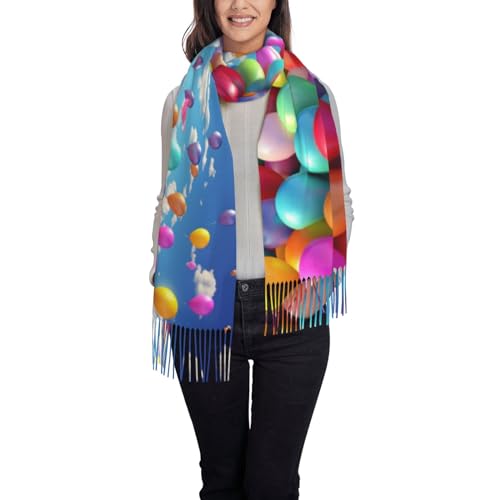 Écharpe imprimés ballons colorés pour sublimer vos looks