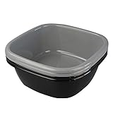 Eagrye 4-Pack 8 Quart Plastic Dishpan/Wash Basin