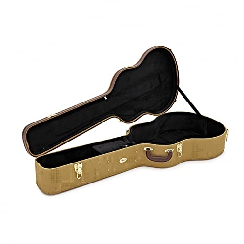 Gear4music Étui Rigide pour Guitares Acoustiques Dreadnought 41” Tweed - Les Beatles, Paul McCartney, John Lennon, RIngo Starr, George Harrison Gear4music Étui Rigide pour Guitares Acoustiques Dreadnought 41” Tweed