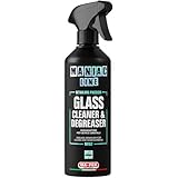 Ma-Fra, Maniac Car Detailing Line, Glass Cleaner & Degreaser, Detergente Pulitore Sgrassatore Vetri Cristalli Auto, Senza Ammoniaca, Elimina Calcare, Macchie Oleose, Non lascia Aloni, Formato da 500ml