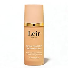 Leir Beauty Foundation, Leir Beauty Foundation 4 in 1 - Color Changing Foundation,Medium Spectrum Full Coverage Concealer with Spf 50+,Longwearing and Waterproof 1pcs