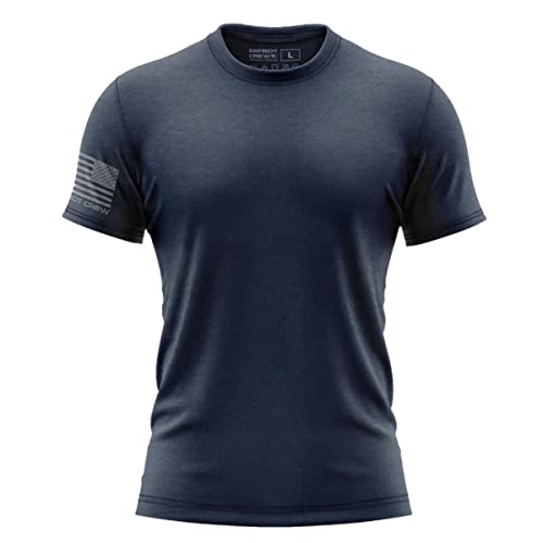 Patriot Crew Men's Fresh Crewneck American Graphic Tee, Patriotic, USA & Freedom Style Shirt