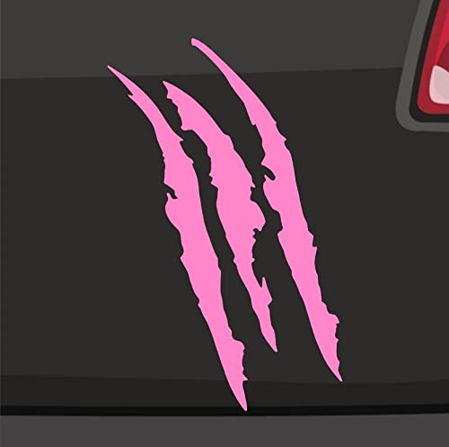 Kratzer Aufkleber -6 Größen 21 Farben- Bestie Krallen Delle Sticker JDM FUN Auto