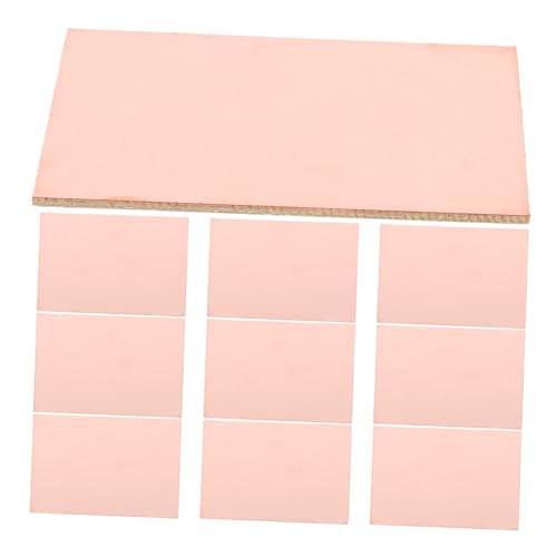 TOKIDNY 10pezzi Schede Circuito Pcb Saldabili Basetta Monofacciale Per Progetti Elettronici Per Sperimentazioni e Prototipazione