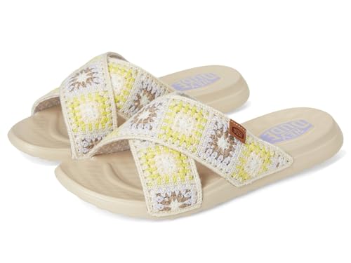 Image of HEYDUDE Christi Slide Cottage Crochet | Casual Sandals